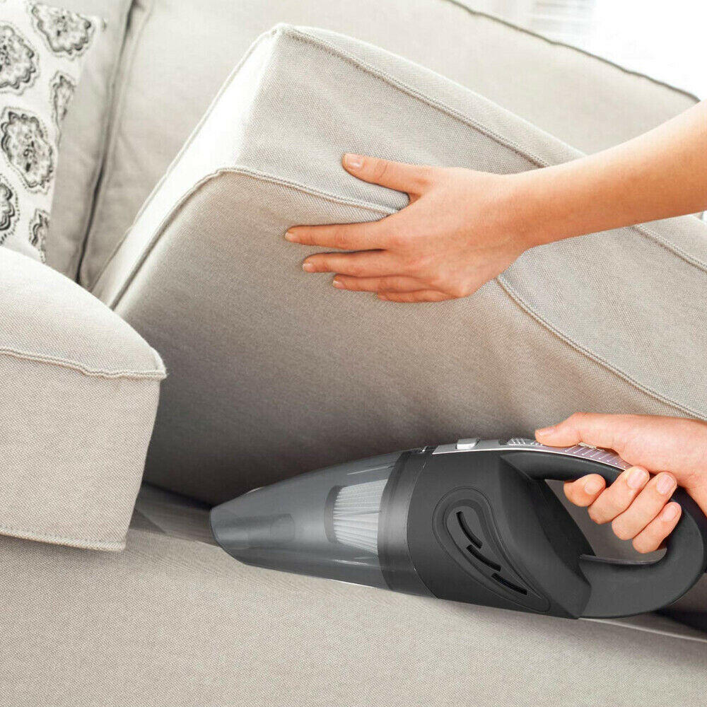 Aspiradora de Mano Inalámbrica 120W Recargable para Coche y Hogar
