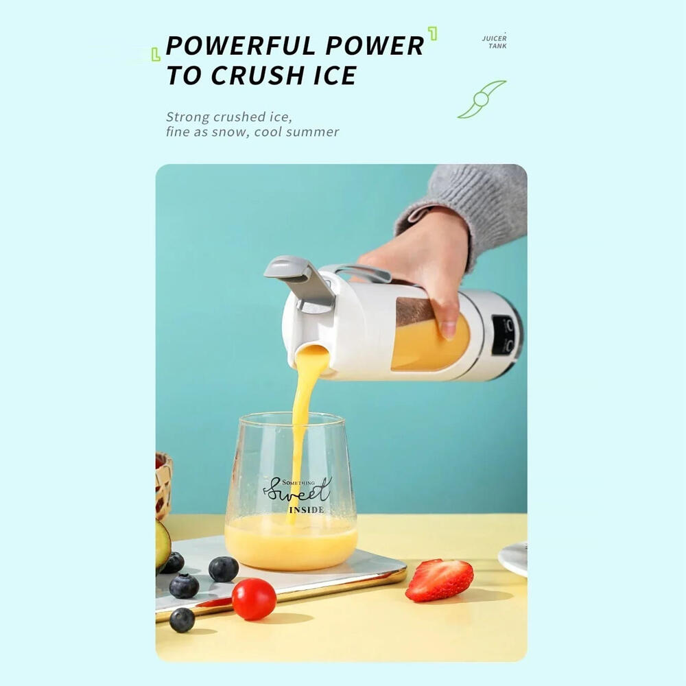 Batidora Portátil Inalámbrica Recargable 450 ml con Pantalla Digital