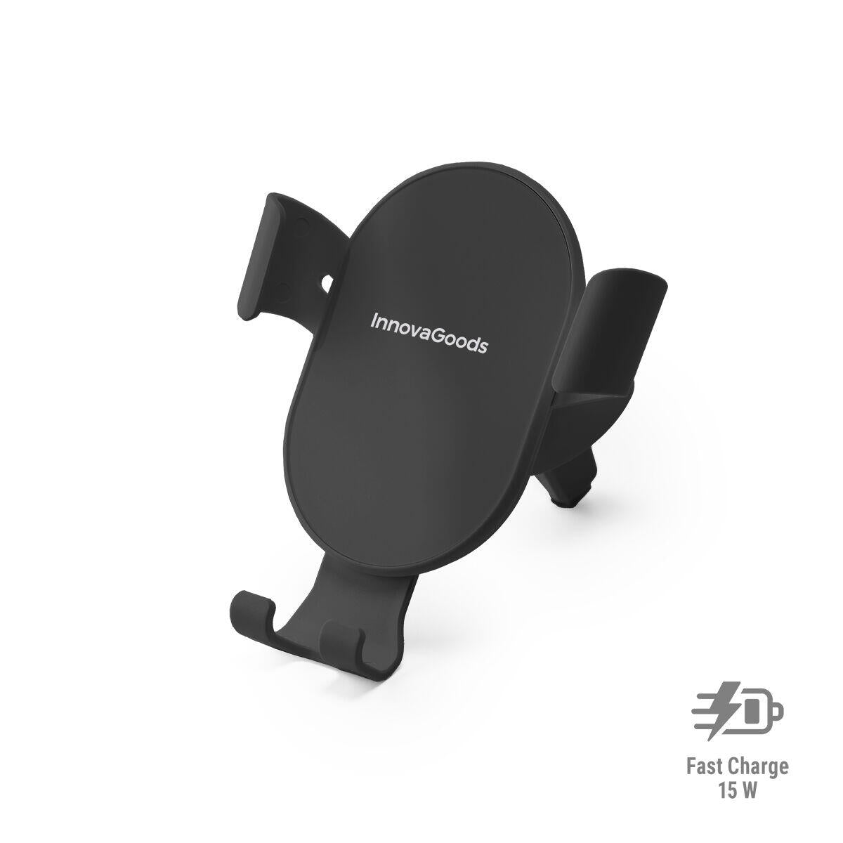 Soporte para Móvil con Carga Inalámbrica Rápida para Coche 15W