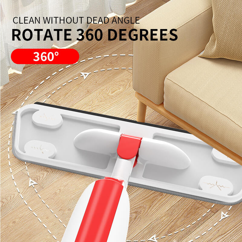 Mopa con Pulverizador 360° de Microfibra Recargable