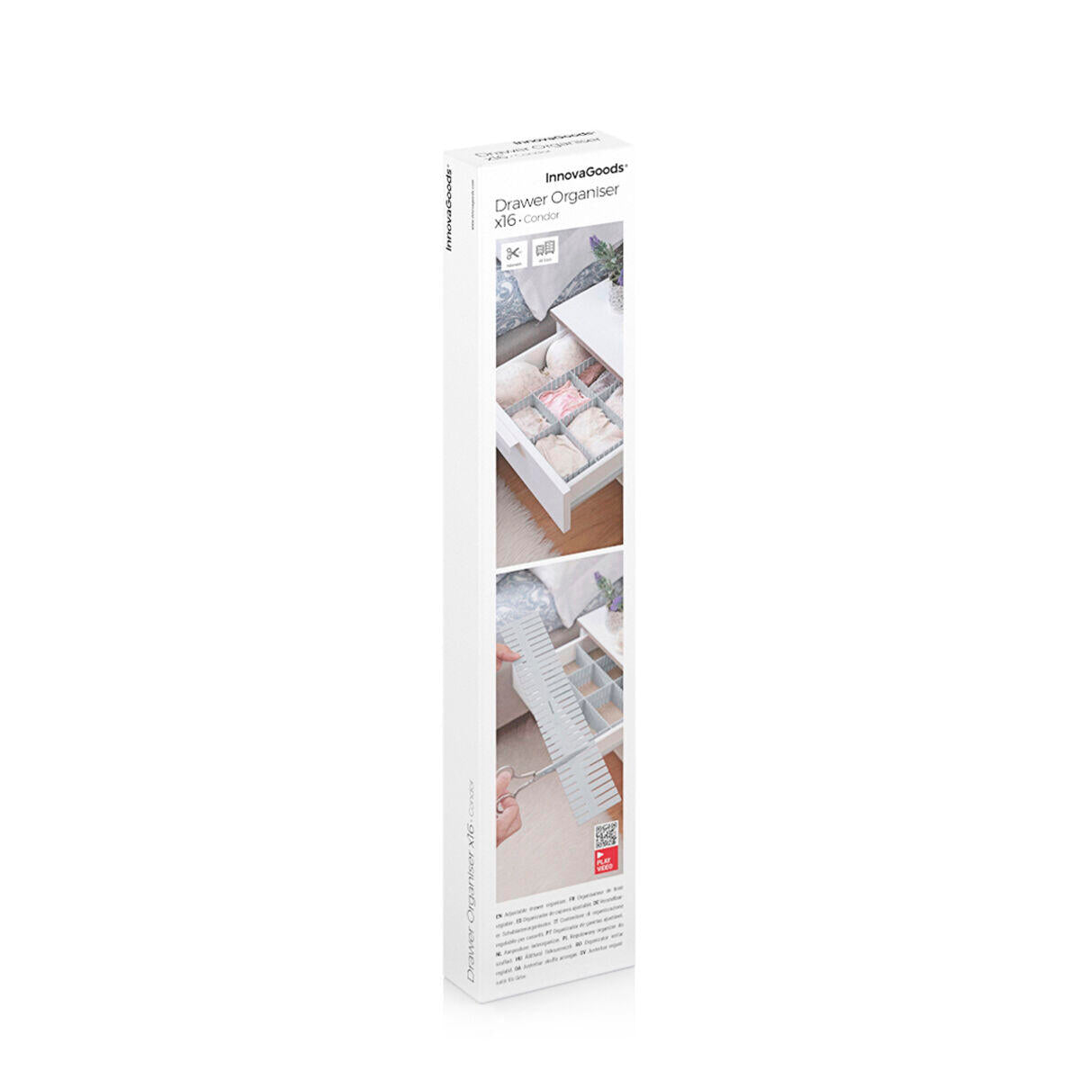 Organizador de Cajones Ajustable Modular 16 Piezas