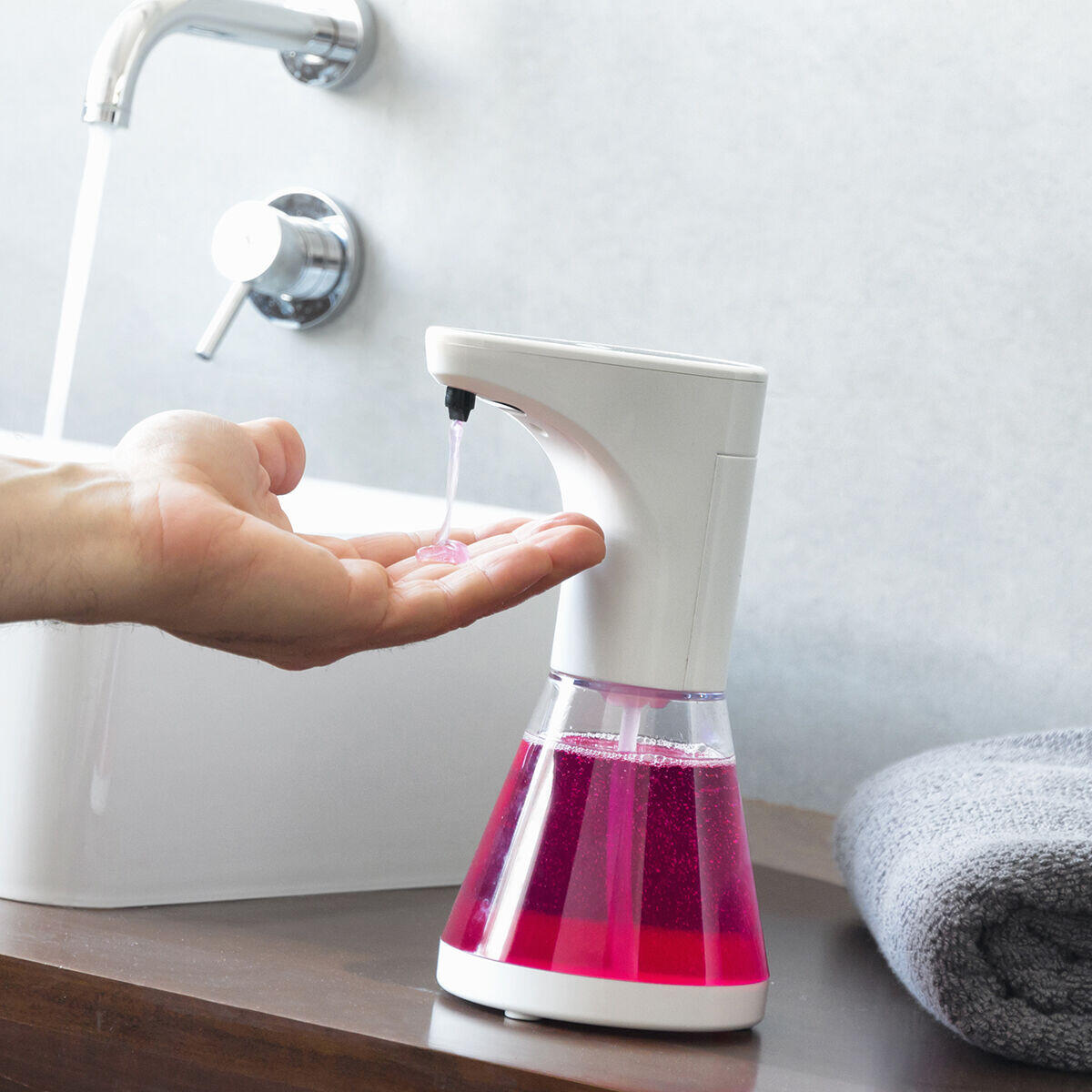 Dispensador de Jabón Automático con Sensor Inteligente